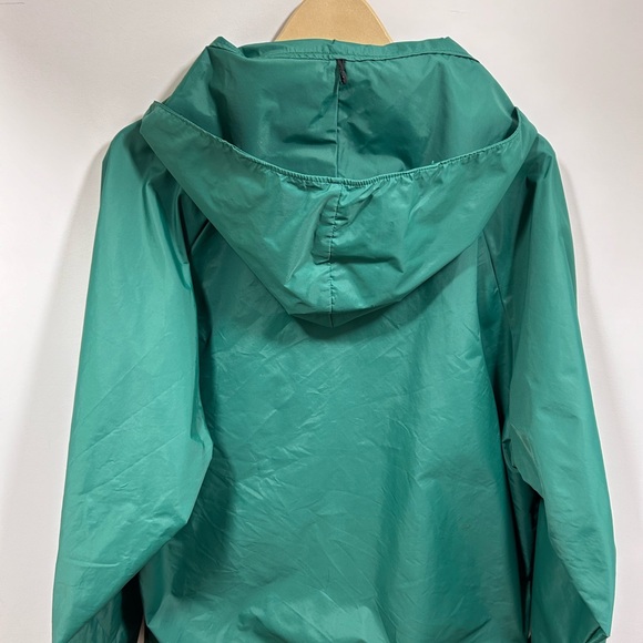 Vintage 80s Champion Women’s Nylon Windbreaker Size Medium Green USA Made Jacket - Picture 5 of 10